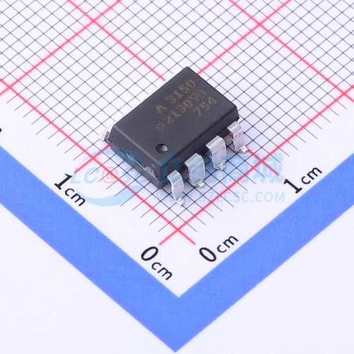 逻辑输出光耦 HCPL-3150-500E SMD-8P 原装正品