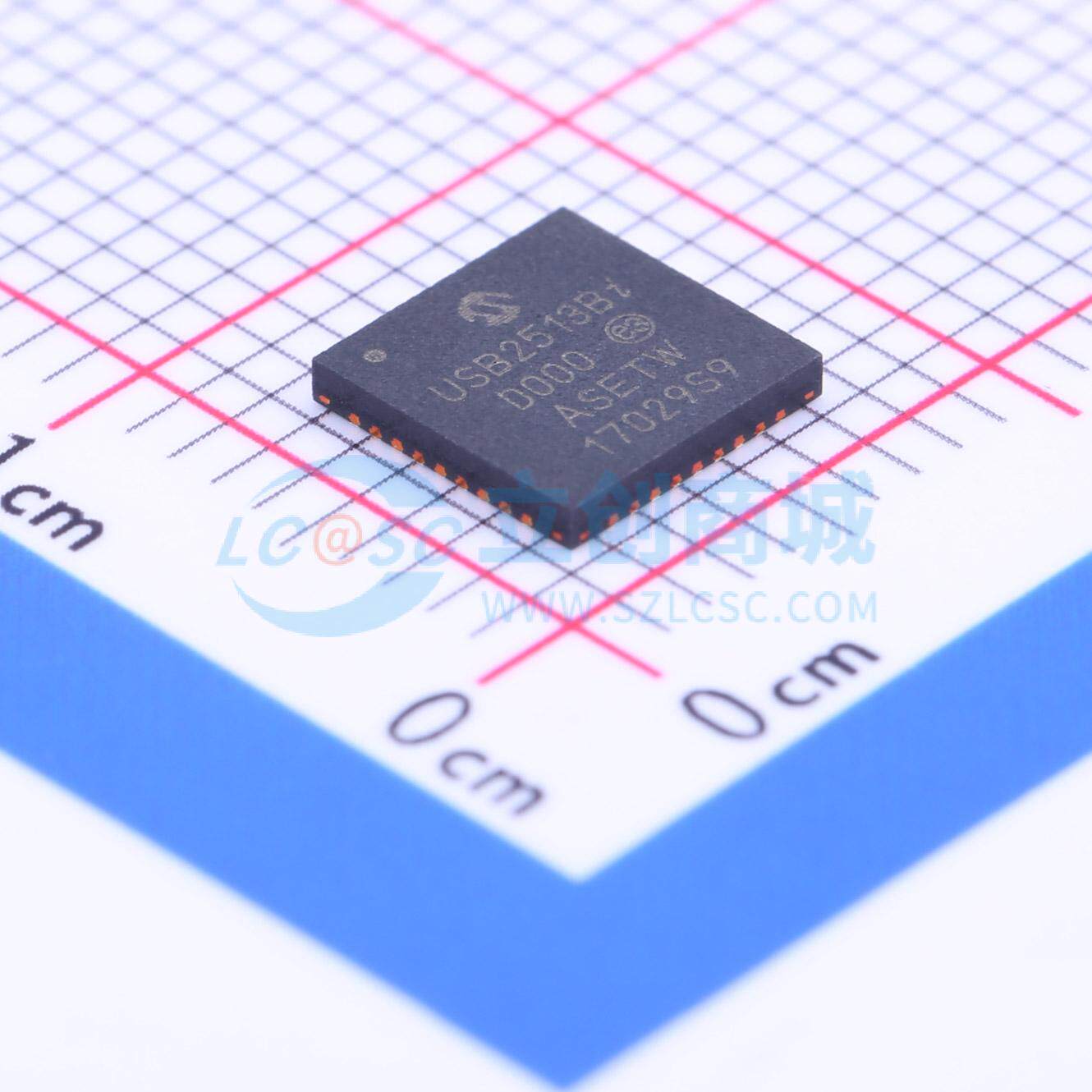 USB转换芯片 USB2513B-I/M2 SQFN-36-EP(6x6) 电子元器件配单