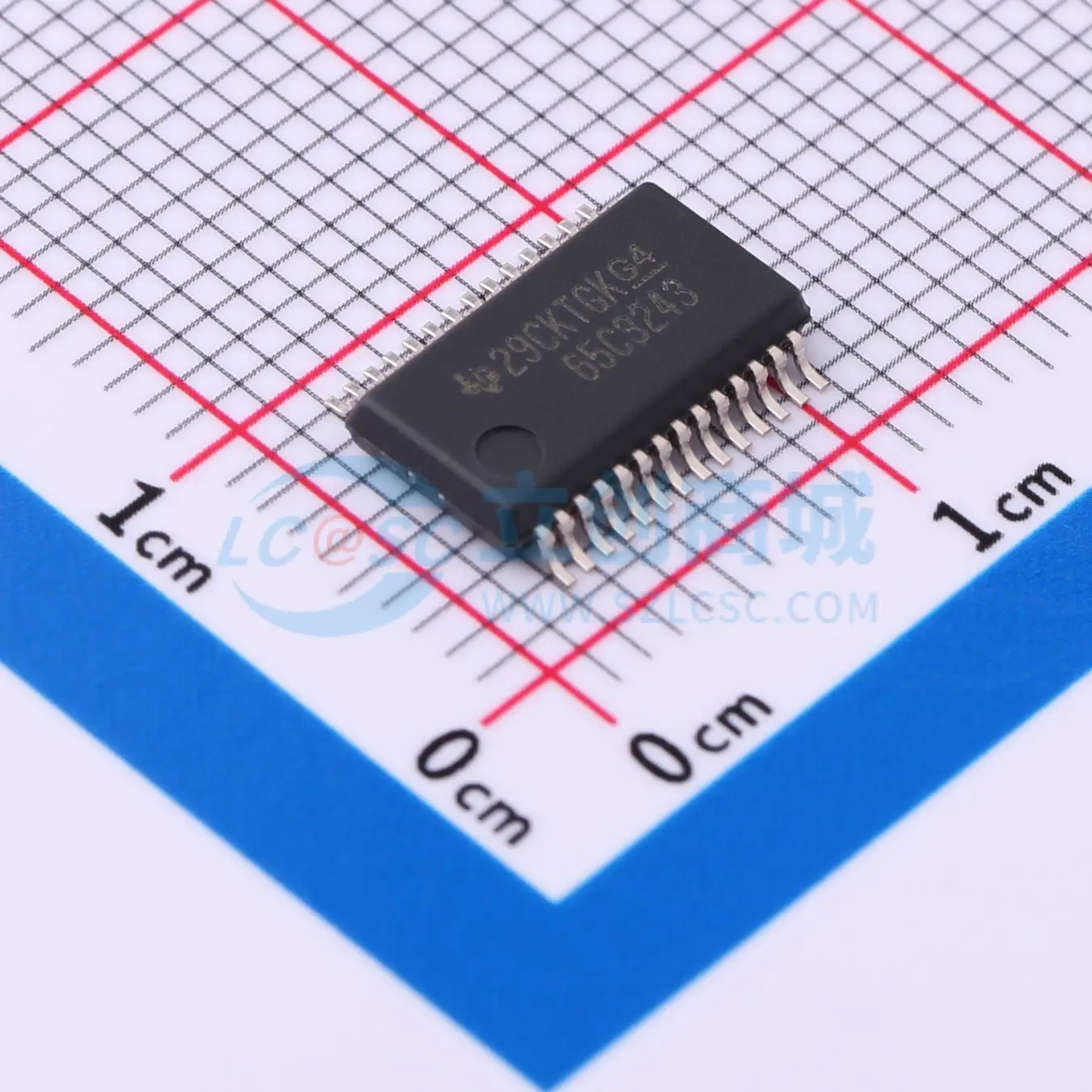 RS232芯片 SN65C3243DBR SSOP-28-208mil 原装正品
