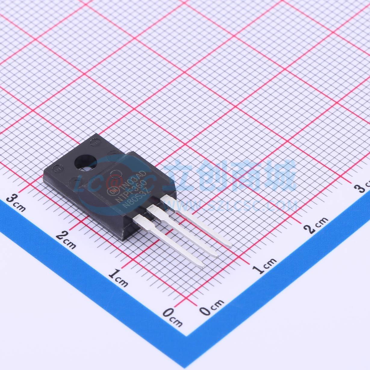 场效应管MOS NTPF360N80S3Z TO-220F-3 800V 13A onsemi(安森美)