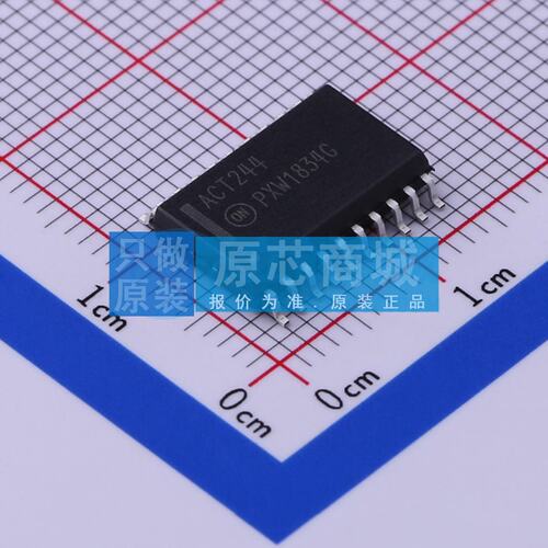 缓冲器/驱动器/收发器 MC74ACT244DWG SOIC-20-300mil 电子元器件