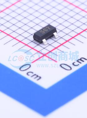 三极管(BJT) FMMT597TA SOT-23 200mA 300V DIODES(美台) 原装