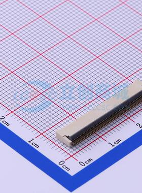 连接器 FFC05036-50SBD113W5M SMD,P=0.5mm,卧贴 翻盖式 50P 双侧