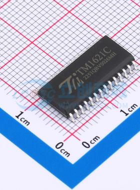 LCD驱动 TM1621C(TA1901-A) SOP-28 原装正品 电子元器件配单