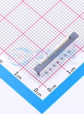 连接器 1.0K-GL-14PB SMD,P=1mm(交错脚) 抽屉式 14P 单侧触点/垂