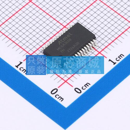 单片机(MCU/MPU/SOC) ATMEGA1608-XU SSOP-28-208mil 电子元器件