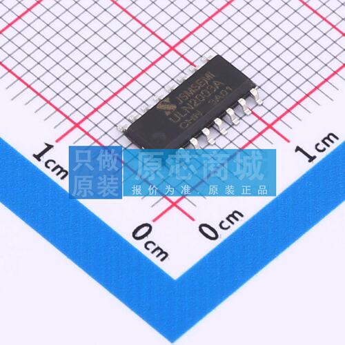 达林顿晶体管阵列 ULN2003A-JSM SOP-16 七路 500mA JSMSEMI(杰盛