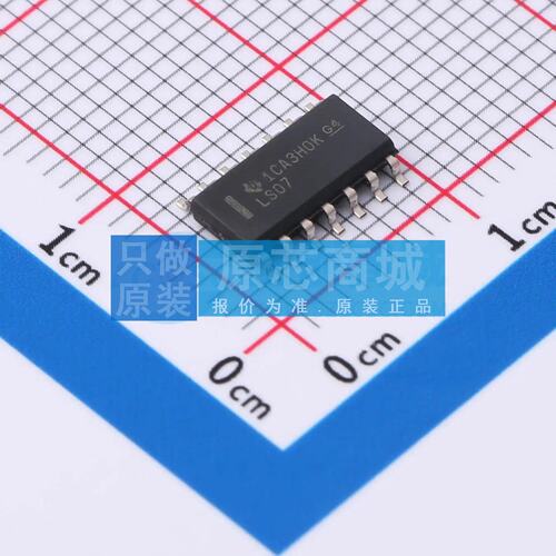 缓冲器/驱动器/收发器 SN74LS07D SOIC-14 原装正品 电子元器件配