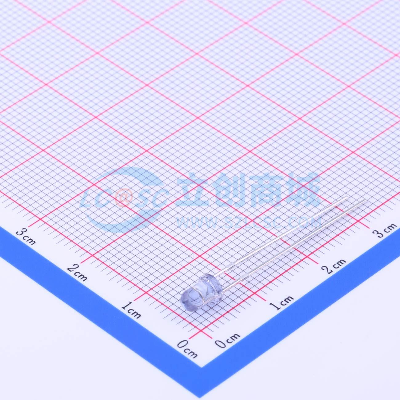 红外发射管 IR204/H16/L10 插件,D=3mm 940nm 电子元器件配单