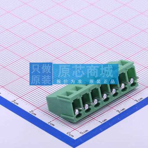 螺钉式接线端子 DB128V-5.0-7P-GN-S 插件,P=5mm 1x7P 电子元器件