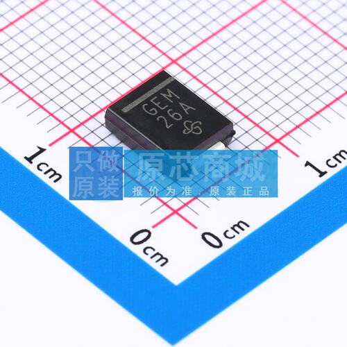 TVS/ESD管 SMCJ15A-E3/9AT DO-214AB(SMCJ) 15V 61.5A 原装正品