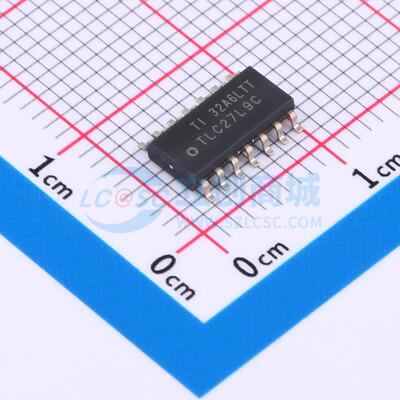 精密运放 TLC27L9CDR SOIC-14 原装正品 电子元器件配单