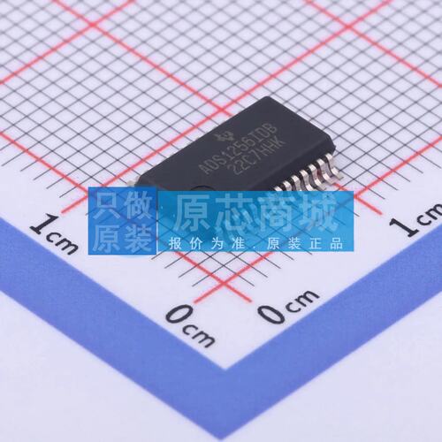 模数转换芯片ADC ADS1256IDBR SSOP-28-208mil 原装正品