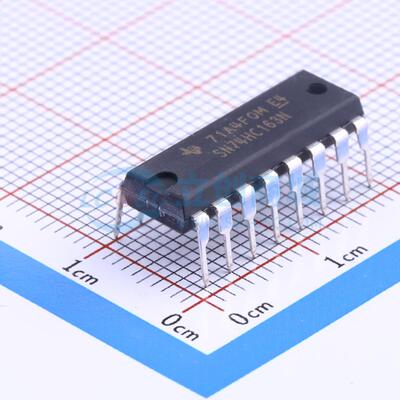 计数器/分频器 SN74HC163N DIP-16 原装正品 电子元器件配单
