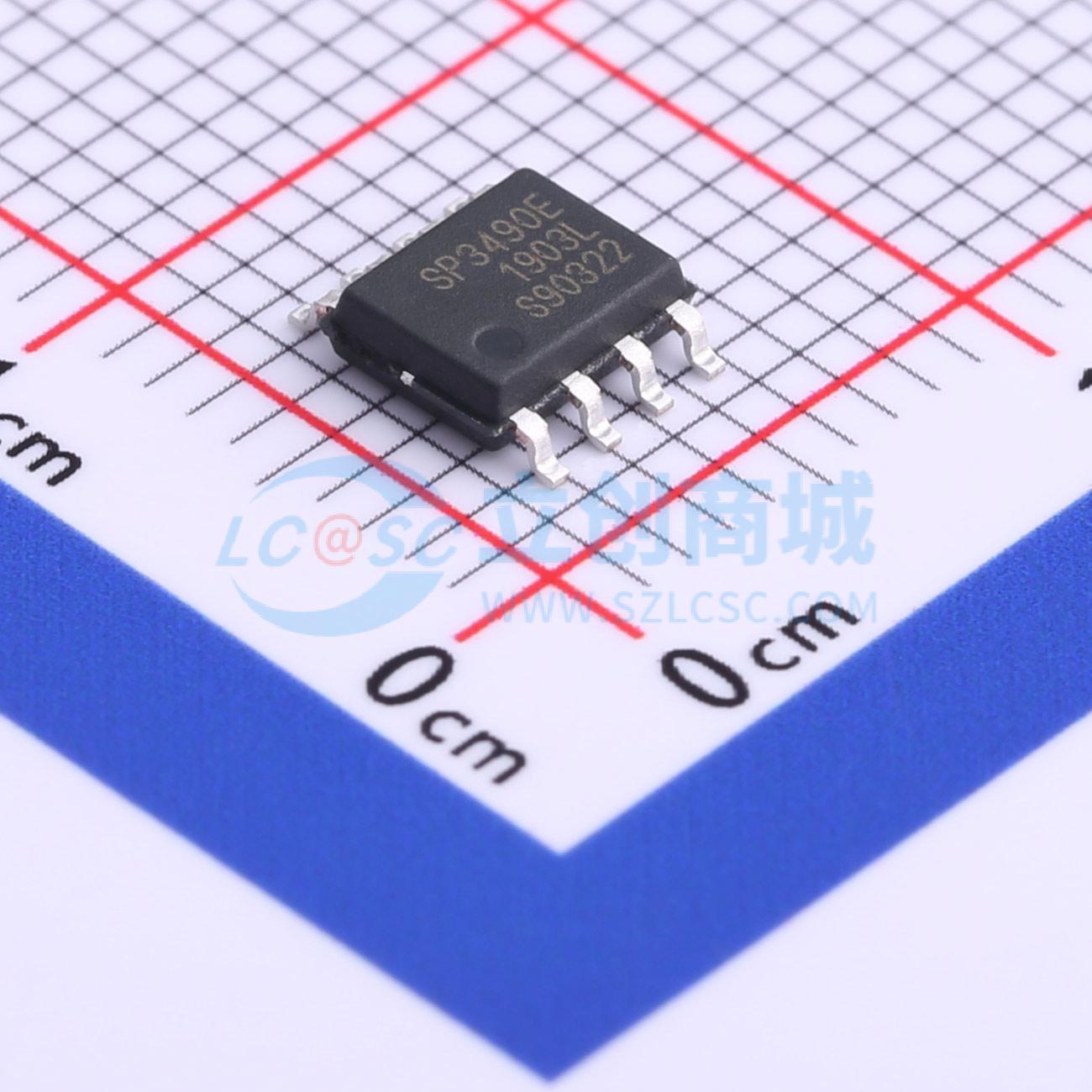 RS-485/RS-422芯片 SP3490EN-L/TR SOIC-8 原装 电子元器件配单