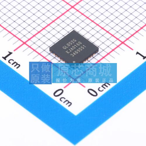 USB转换芯片 GL852G-OHY60 QFN-28 原装正品 电子元器件配单