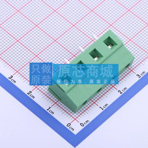 螺钉式接线端子 DB128V-7.62-4P-GN-S P=7.62mm 电子元器件配单
