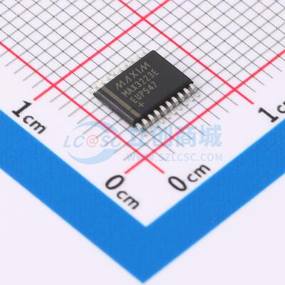 RS232芯片 MAX3223EEUP+T TSSOP-20 原装正品 电子元器件配单