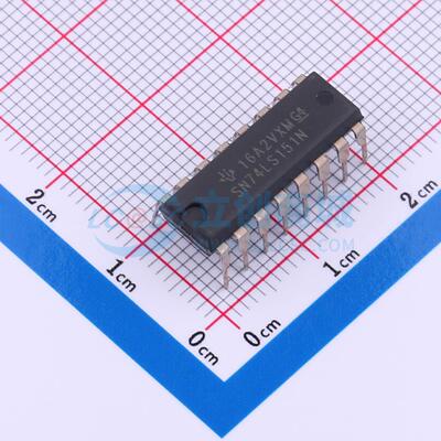 信号开关/编解码器/多路复用器 SN74LS151N PDIP-16 电子元器件