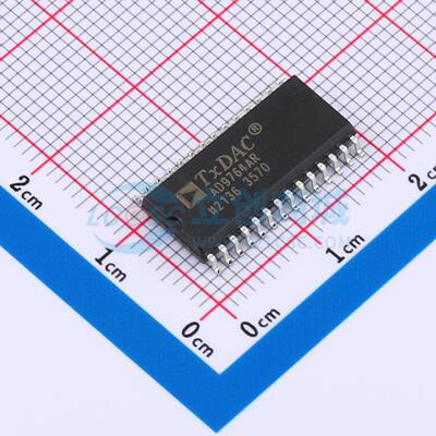 数模转换芯片DAC AD9764ARZRL SOIC-28-300mil 电子元器件配单