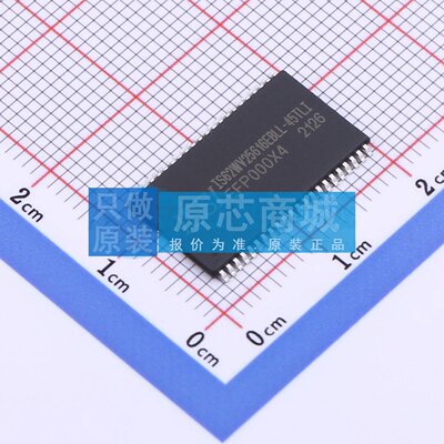 静态随机存取存储器(SRAM) IS62WV25616EBLL-45TLI TSOPII-44-10.