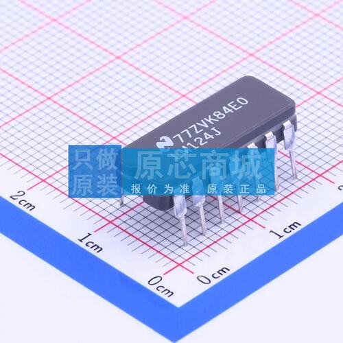 原装 运算放大器 LM124J/PB DIP-14 全新