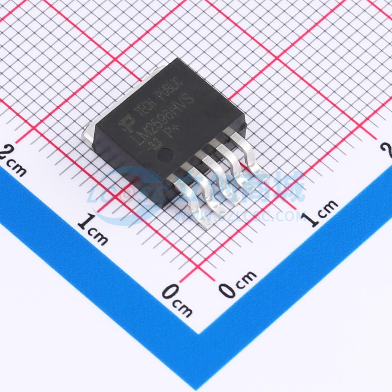 DC-DC电源芯片 LM2596HVS-3.3 TO-263-5 原装正品 电子元器件配单