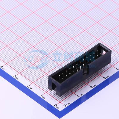 连接器 321024SG0ABK00A02 插件,P=2.54mm 2x12P 简牛座