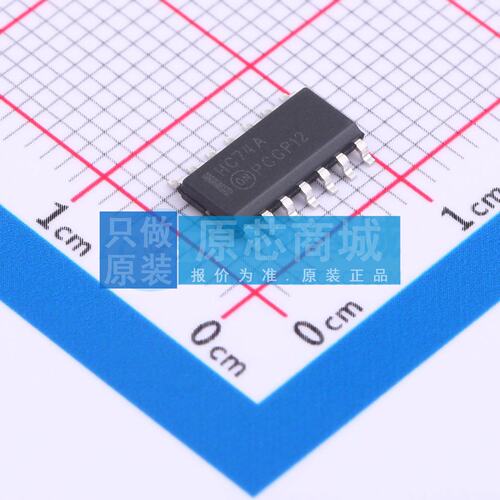 触发器 MM74HC74AM SOIC-14 原装正品 电子元器件配单