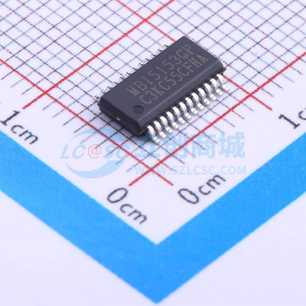 数码管驱动 MBI5153GP-A SSOP-24 原装正品 电子元器件配单 - 实物图