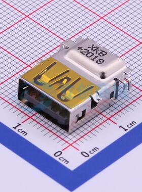 USB连接器 U221-041N-4BU05-FS 插件 母 沉板 电子元器件配单