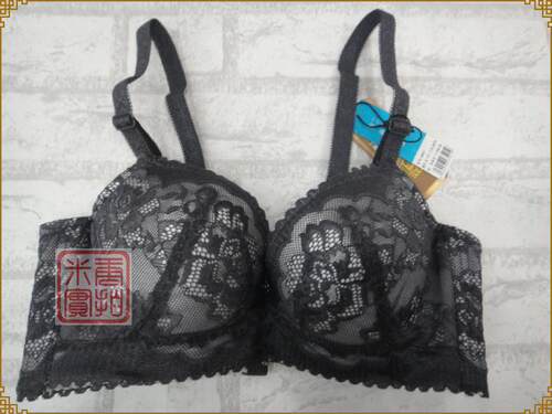 曼迪诺丝春夏款3501时尚蕾丝厚模杯B杯调整型文胸