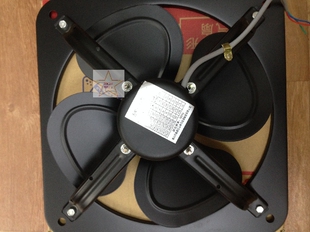 工业排气扇8寸10寸12方形强力铁抽风山来风换气扇厨房油烟机包邮