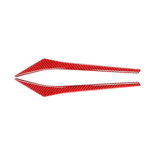 饰贴改装 Jazz红色碳纤维灯眉大灯眼睑装 fit 适用于本田飞度GK5