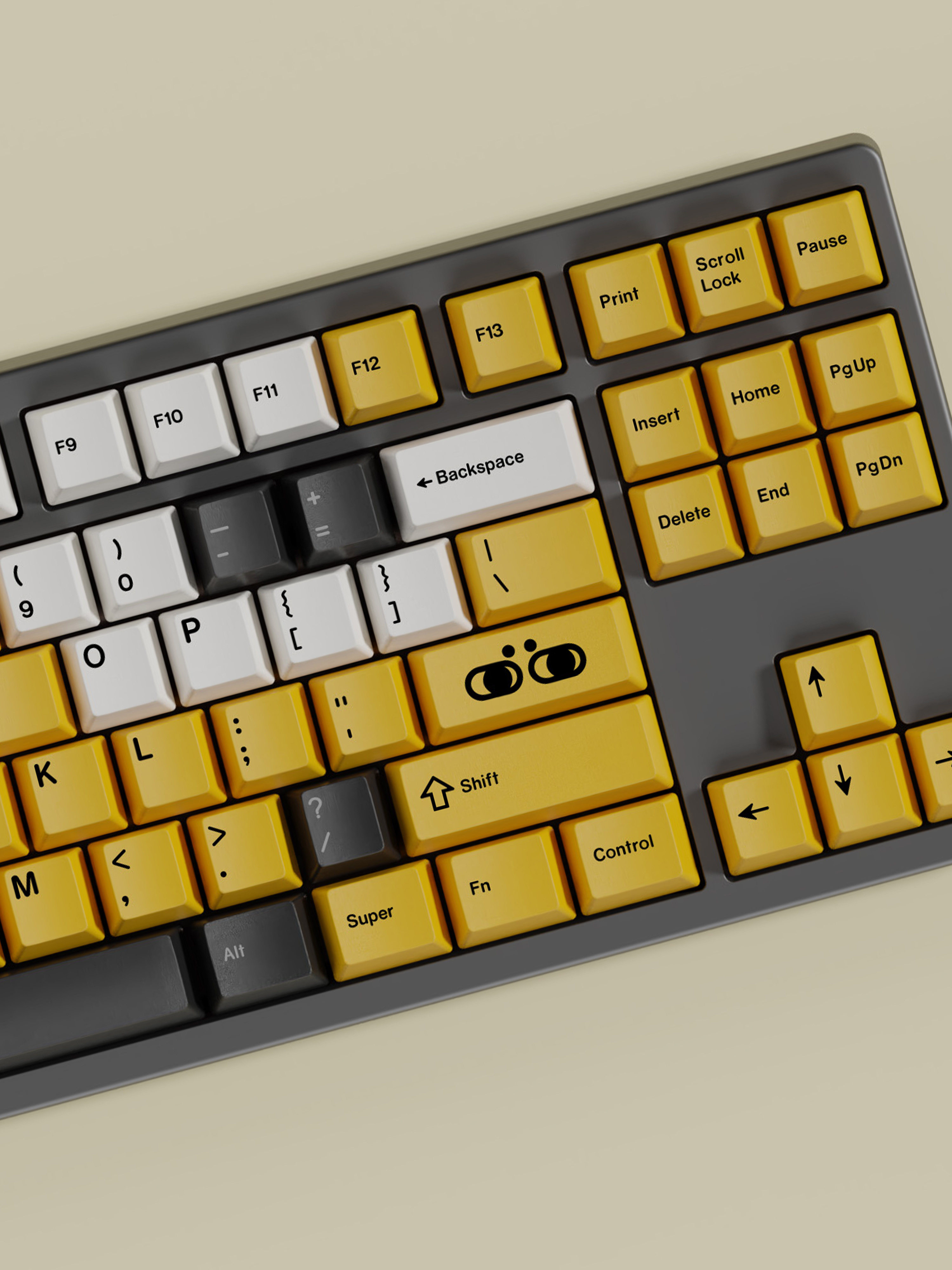 GMK DOG HOOK - CUSTOMIZED KEYBOARD PBT SUBLIMATION ORIGINAL HEIGHT KEYCAP SPLIT SPACES