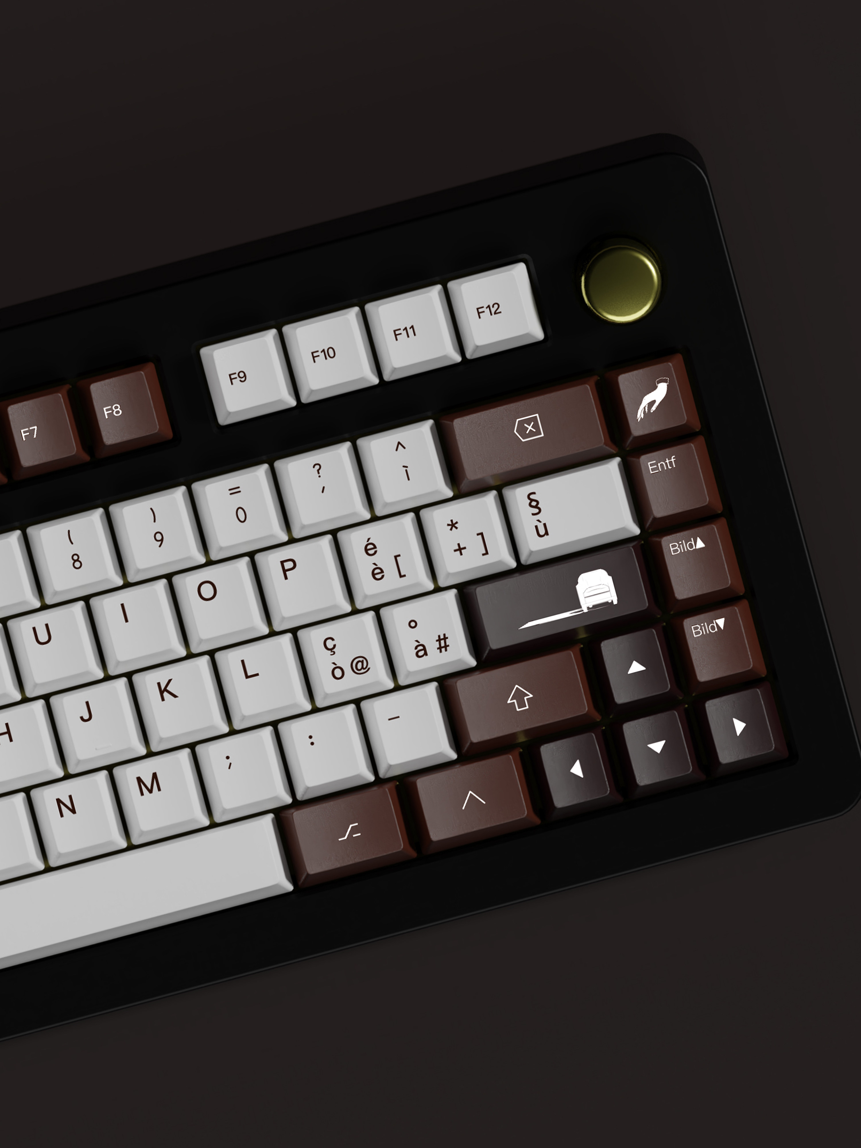 CUSTOMIZED KEYBOARD PBT SUBLIMATION ORIGINAL HEIGHT KEYCAP SPLIT SPACE - GODFATHER