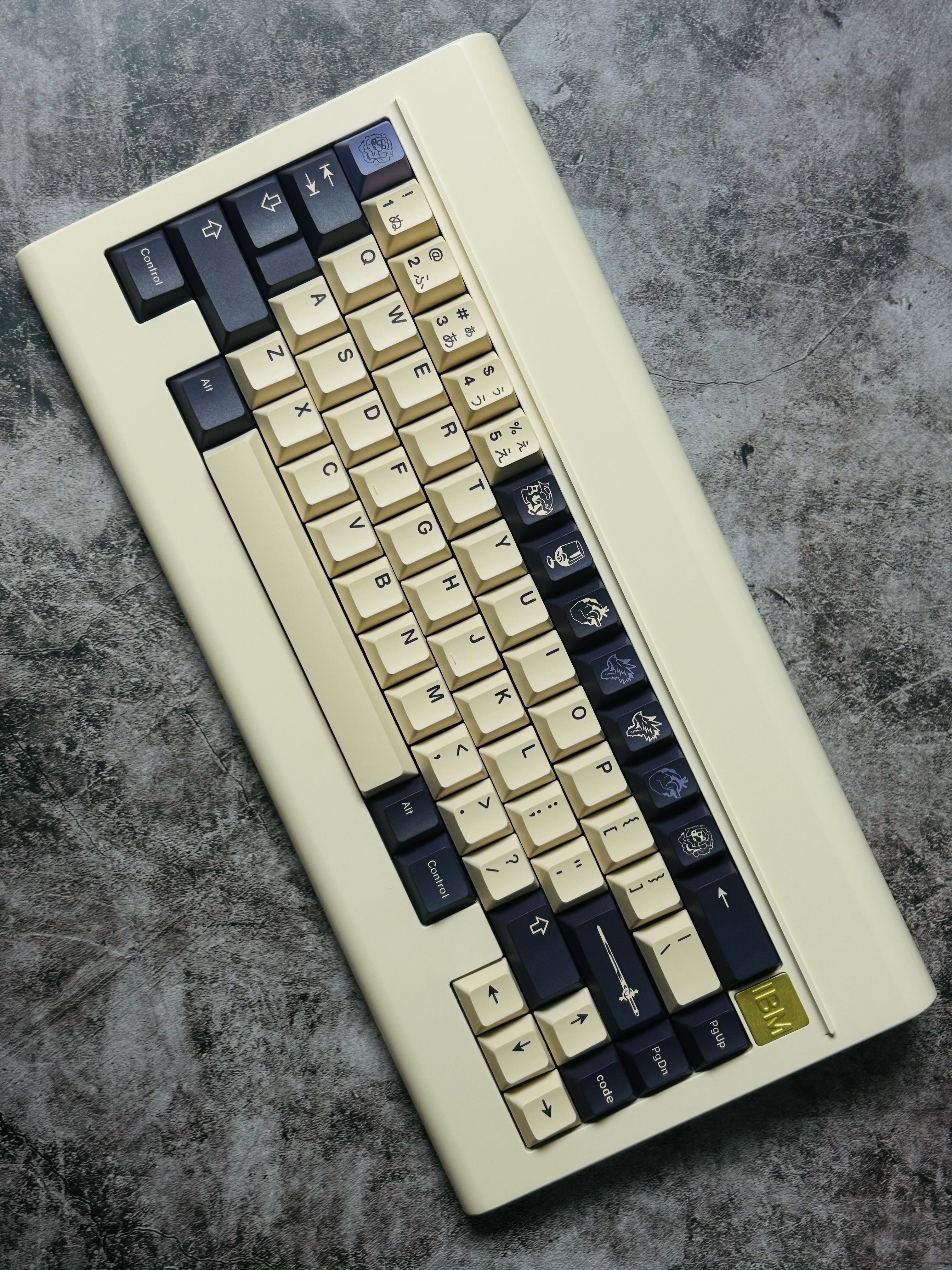GMK DRAGON WITCH 5-SIDED SUBLIMATION KEYCAPS 7U AND SPLIT SPACES