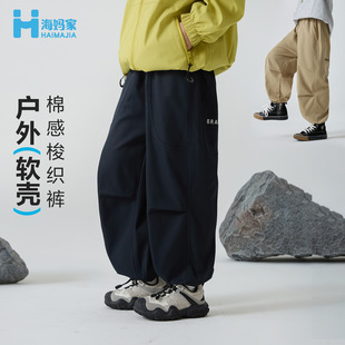 乖乖狗官方山东家网店阿杰邦尼吾名堂童装旗舰店乔克叔叔男童裤子