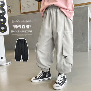 乖乖狗官方山东家网店阿杰邦尼吾名堂童装旗舰店乔克叔叔男童裤子