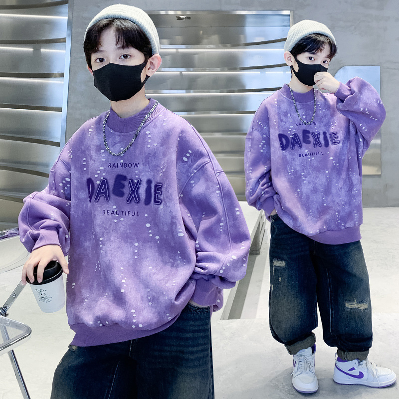 小资风范吾名堂马骑顿童装官方旗舰店两个小朋友小虎宝儿男童卫衣