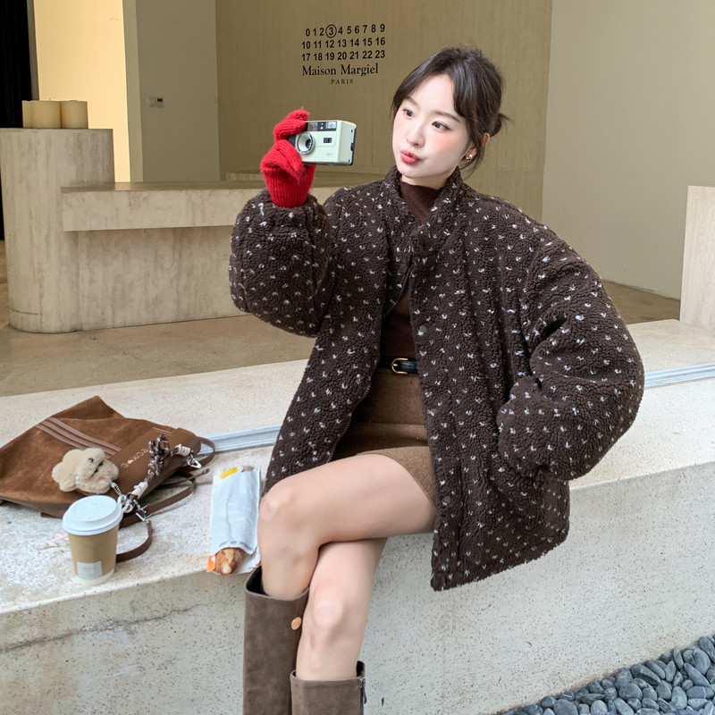 90绒羊羔毛羽绒服2C231-D90-P325-K458图片