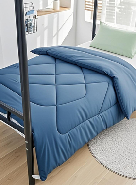 处理冬季羽丝绒被子棉被加厚被褥学生宿舍单人保暖春秋双人空调被