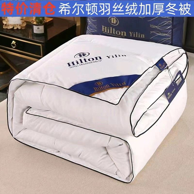 五星级酒店羽丝绒被棉被太空空调被四季被子春秋被加厚保暖冬被芯