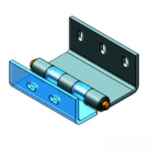 轨道交通新能源柜体用旋转灵活304不锈钢内箱柜门暗合页铰链
