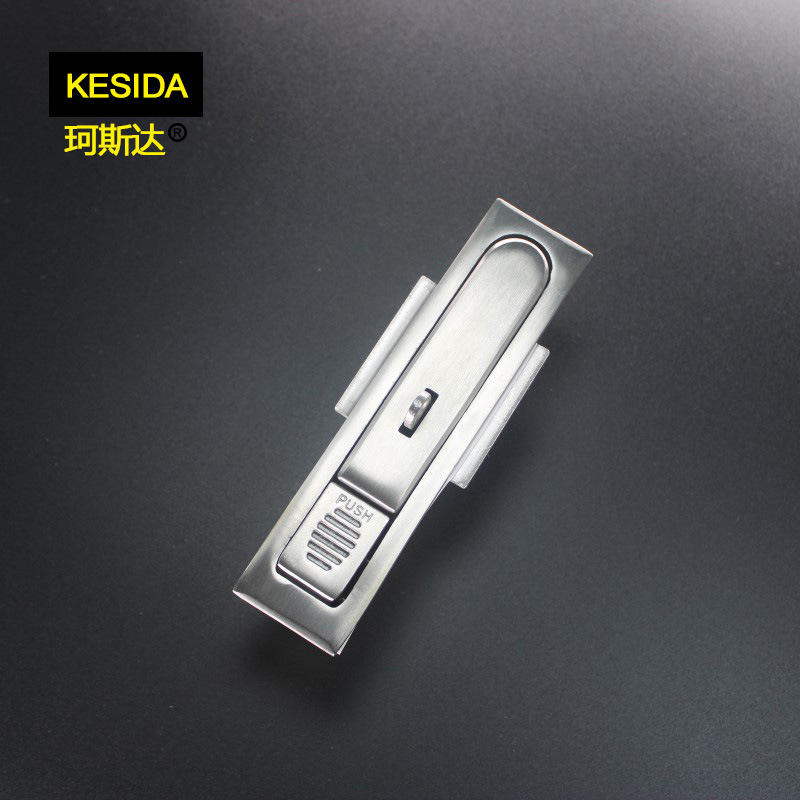 珂斯达不锈钢平面锁MS818S配电箱锁电气机械柜锁机箱设备柜门锁