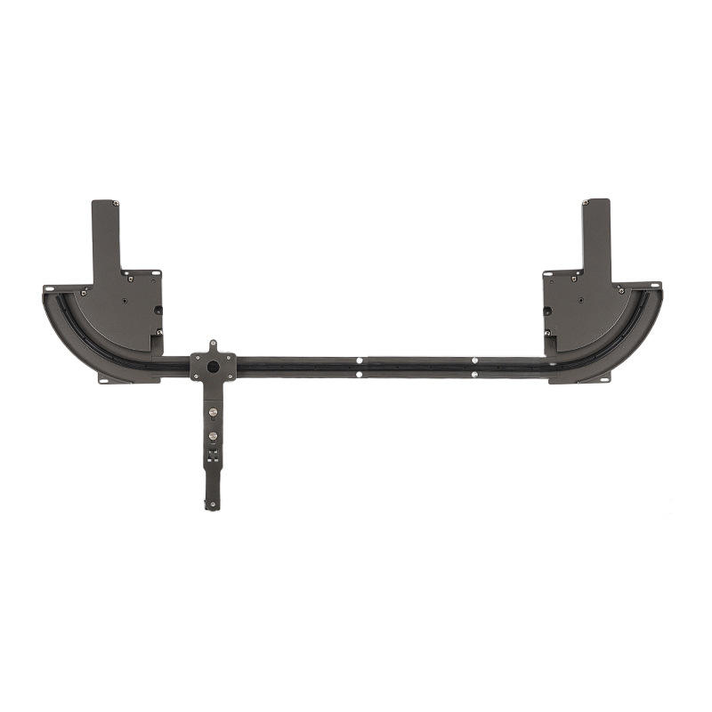 260度大角度折叠门滑轨轨道衣柜转角柜无下轨柜门全开五金配件