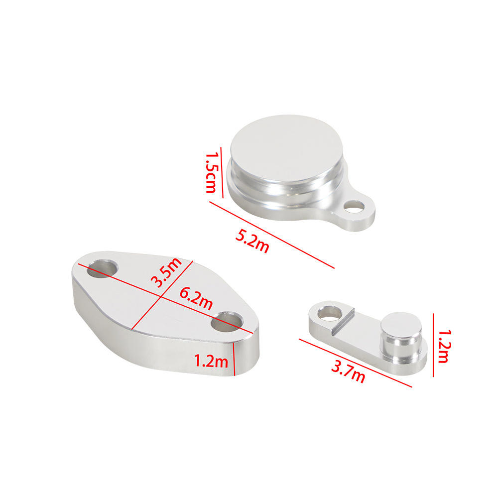 汽车改装改装配件 适用LS EGR+EVAP进气管排气管挡板套件 7件套