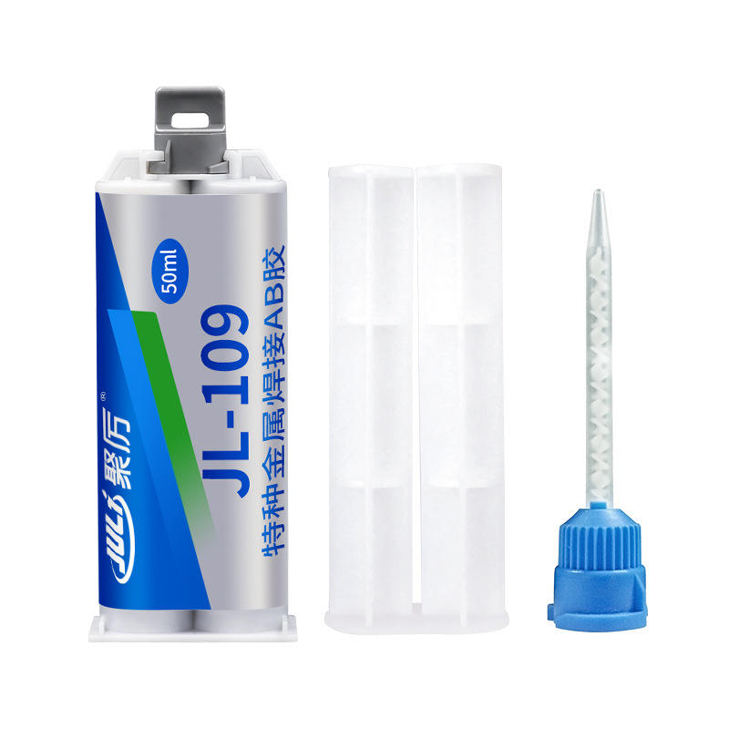 金属焊接AB胶 粘不锈钢铝合金高强度胶水 耐腐蚀丙烯酸ab胶厂家