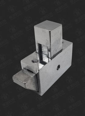 DK637型搭扣锁 方型按钮撞击插销锁 自动闭合按压式机箱机柜门锁