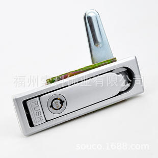 MS713平面锁 电箱机柜锁 电控柜弹子锁 动力控制开关柜防盗门锁